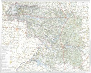 Mapa de la provincia de Zamora
