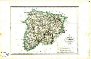 Provincia de Salamanca, parte del antiguo reino de León 1847