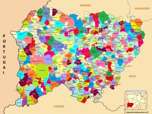 Municipios de la provincia de Salamanca.