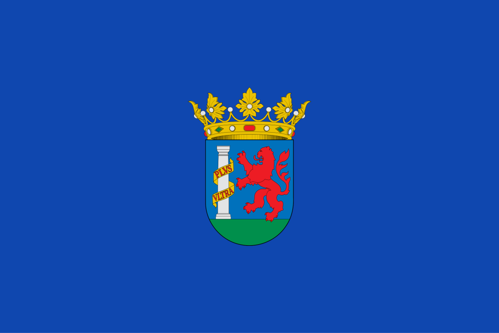 Bandera de la provincia de Badajoz.