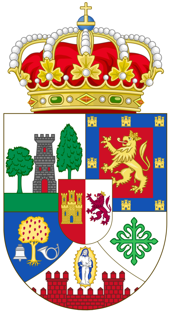 Escudo de la provincia de Cáceres.