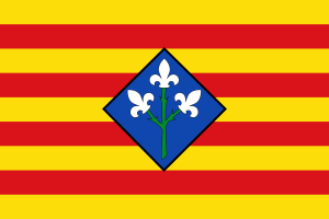 Bandera de la provincia de Lérida