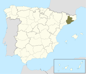 ¿Donde se encuentra la provincia de Barcelona?