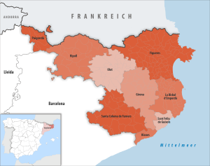 Partidos judiciales de la provincia de Gerona.