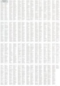 Índice toponímico del mapa de la provincia de Lugo.