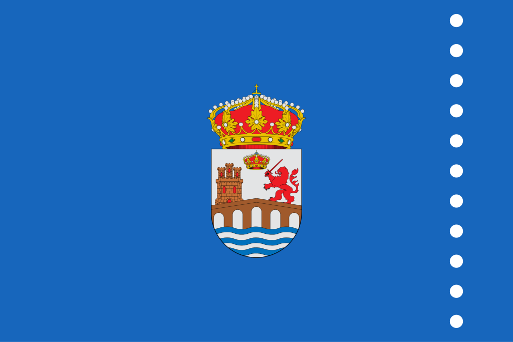 Bandera de la provincia de Orense.