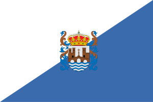 Bandera de la provincia de Pontevedra