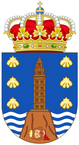 Escudo de la provincia de La Coruña