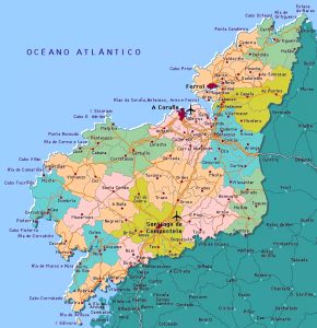 Municipios de la provincia de La Coruña.