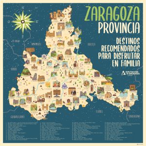 Destinos para disfrutar en familia en la provincia de Zaragoza.