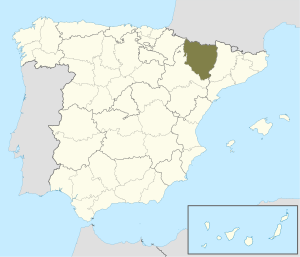 ¿Donde se encuentra la provincia de Huesca?
