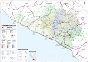 Las principales ciudades del departamento de Arequipa