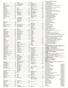 Índice toponímico de los mapas de la ciudad de Avilés.