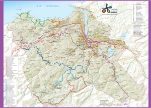 Plano de la comarca de Avilés