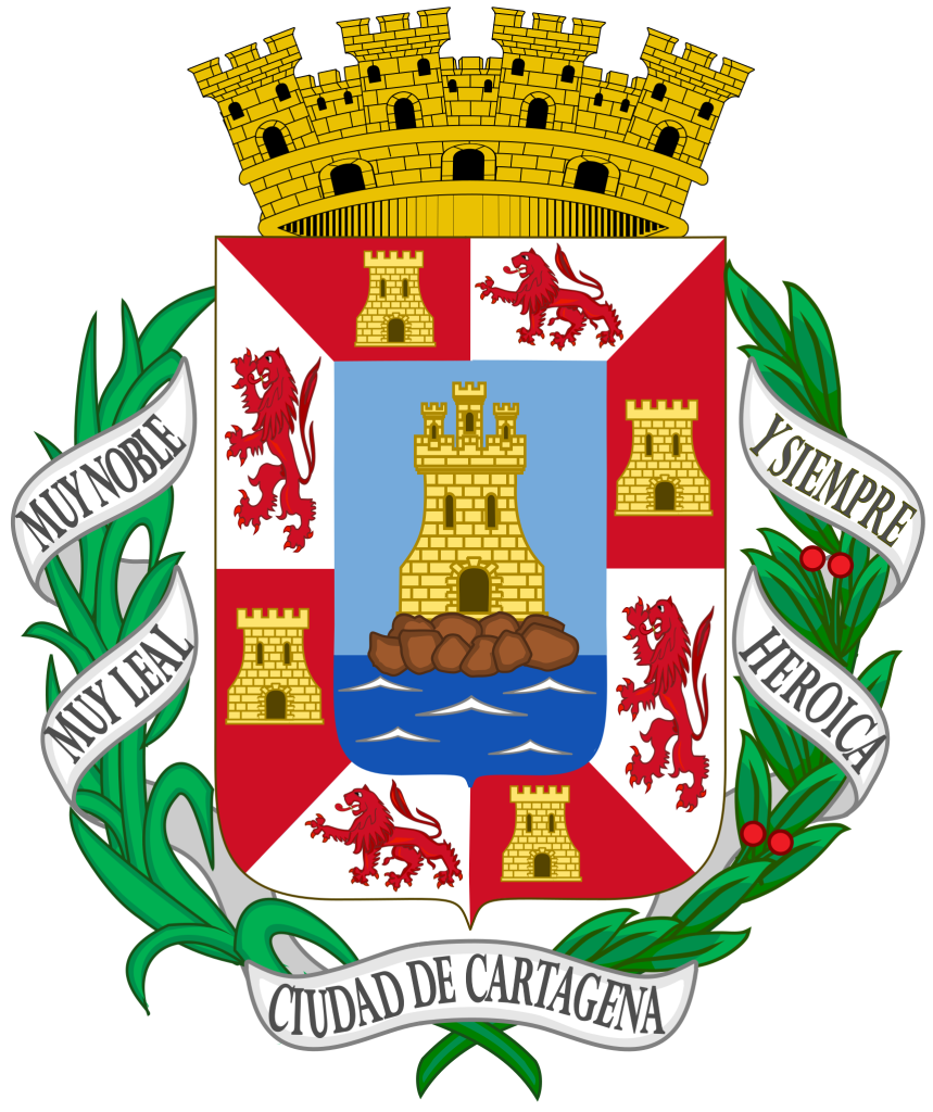 Escudo de Cartagena (España).