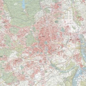 Mapa de la ciudad de Madrid