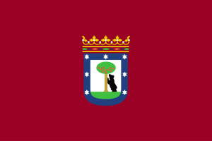 Bandera de la ciudad de Madrid