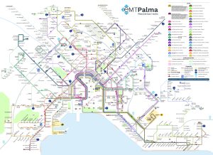 Líneas de autobuses urbanos de Palma de Mallorca