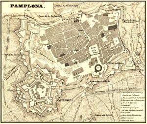 Plano de Pamplona 1861