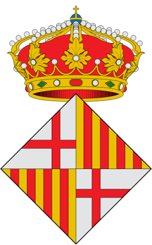 Escudo de la ciudad de Barcelona