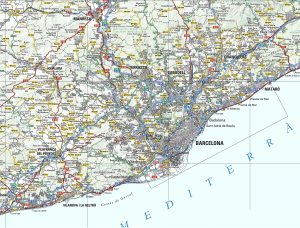 Accesos por carretera a la ciudad de Barcelona