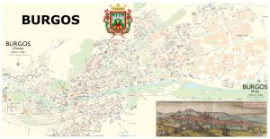 Mapa de la ciudad de Burgos