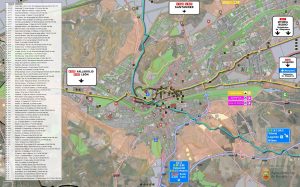 Acceso y alojamiento en la ciudad de Burgos.