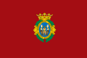 Bandera de la ciudad de Cádiz