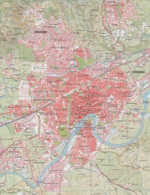 Mapa de la ciudad de Córdoba