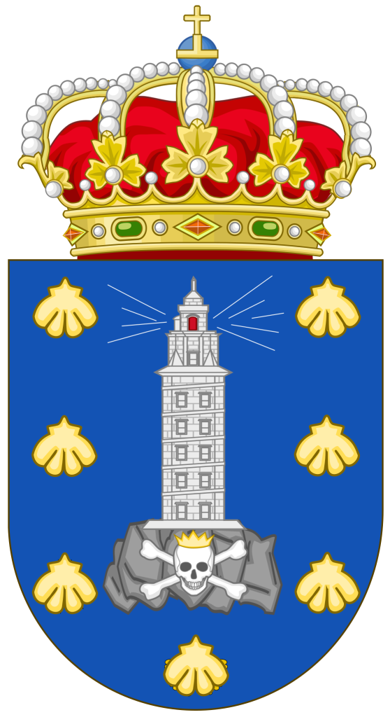 Escudo de La Coruña.