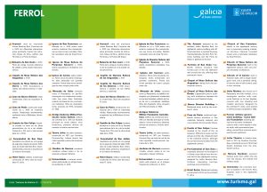 Lugares de interés turístico de Ferrol.