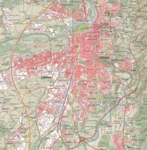 Accesos por carretera a Gerona