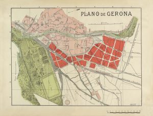Plano de Gerona de 1910