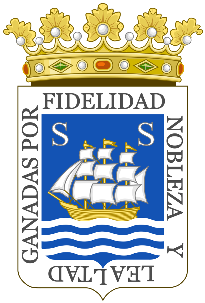 Escudo de San Sebastián (Guipúzcoa).