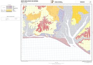 Geología alrededor de la ciudad de Huelva