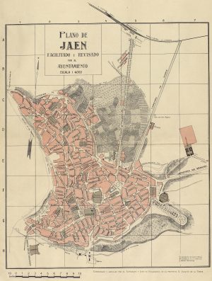 Plano de Jaén 1918