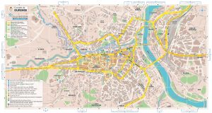 Centro de la ciudad de Orense