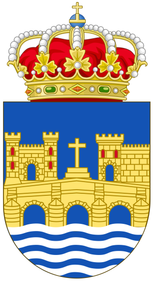 Escudo de la ciudad de Pontevedra