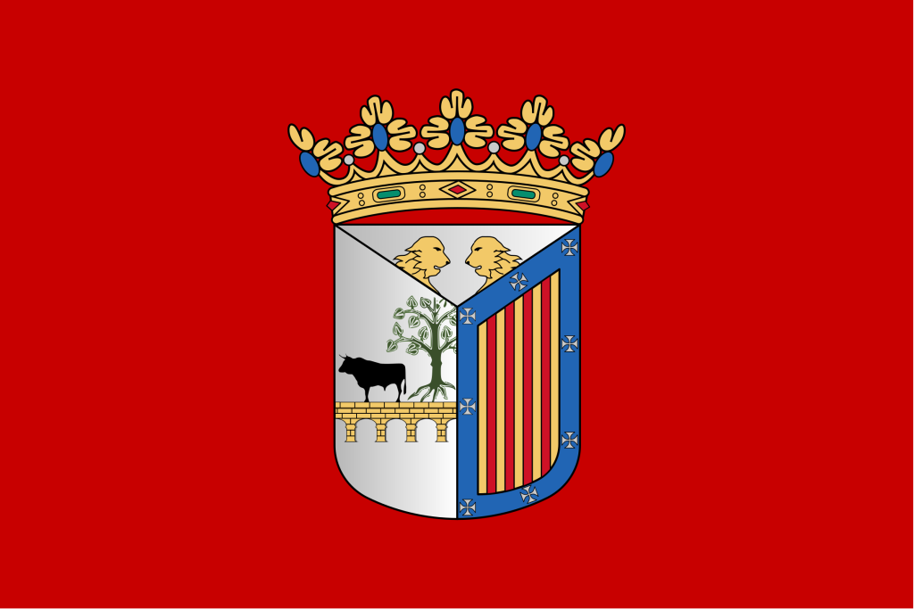 Bandera de la ciudad de Salamanca.