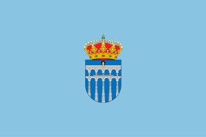Bandera de la ciudad de Segovia