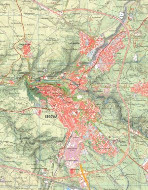 Accesos por carretera a la ciudad de Segovia