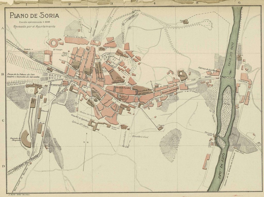 Plano de Soria 1910.