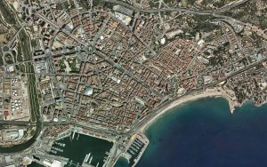 Ortoimagen de la ciudad de Tarragona.