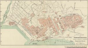 Plano de Tarragona 1918