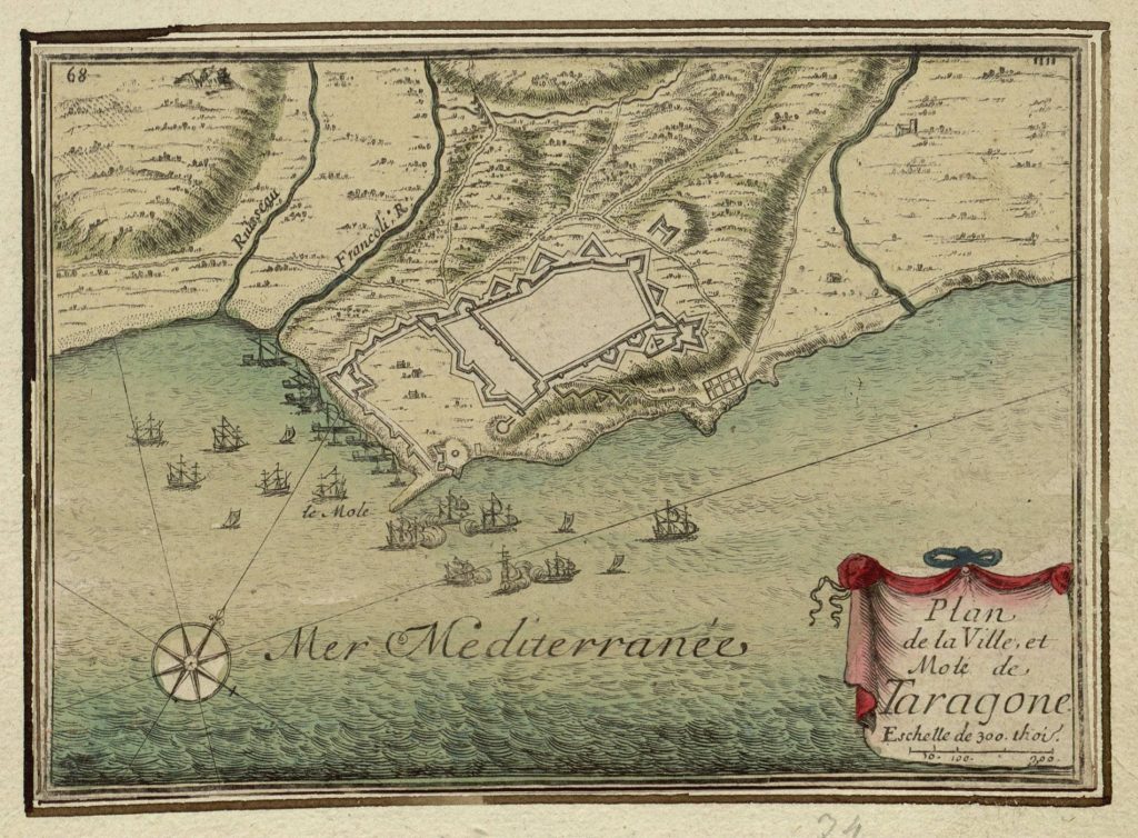 Plan de la Ville, et Molé de Taragone.