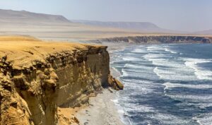 Reserva nacional de Paracas, una zona protegida del Perú.
