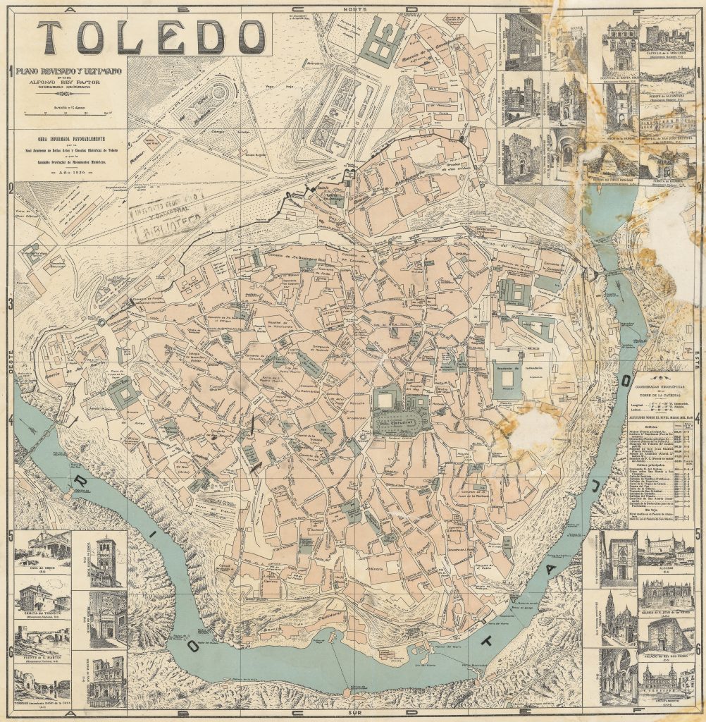 Plano de Toledo 1926.