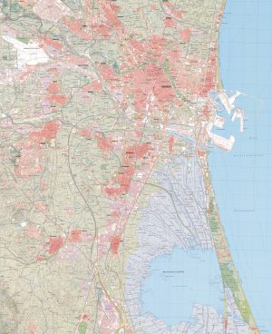 Mapa de la ciudad de Valencia