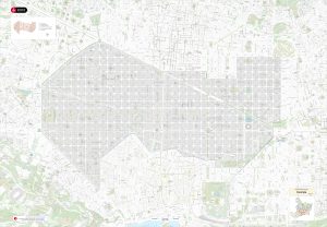 Plano del distrito del Ensanche (Barcelona)