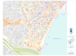 Plano del distrito Carretera de Cádiz (Málaga)